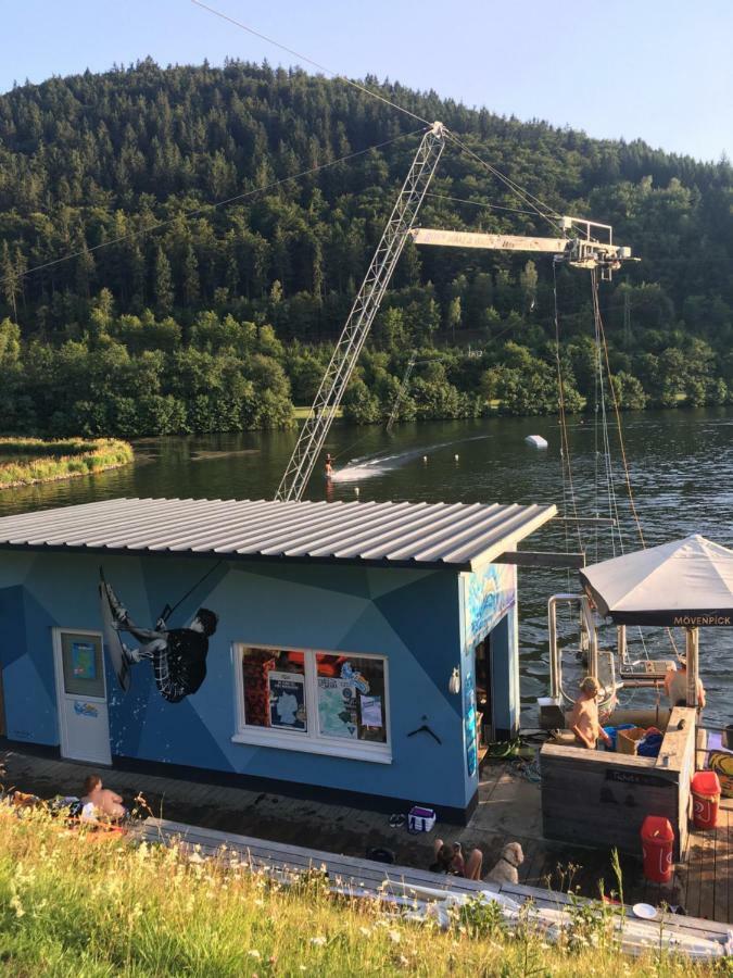 App Mit Seeblick Am Hillebachsee In Winterberg Ot Exterior photo